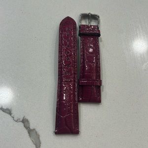 Like new Michele alligator watch strap